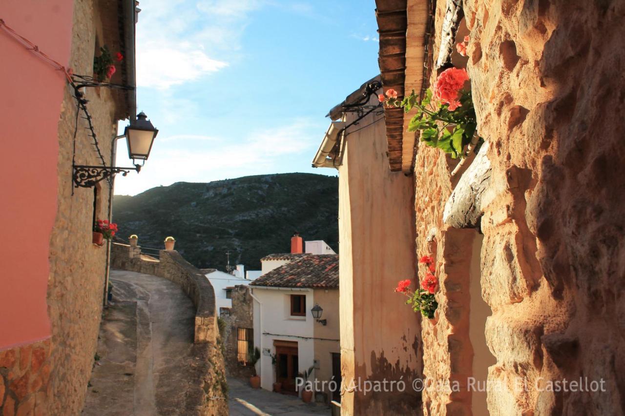 Patró Buhardilla Rustica En La Vall De Gallinera 아파트 호텔 외부 사진