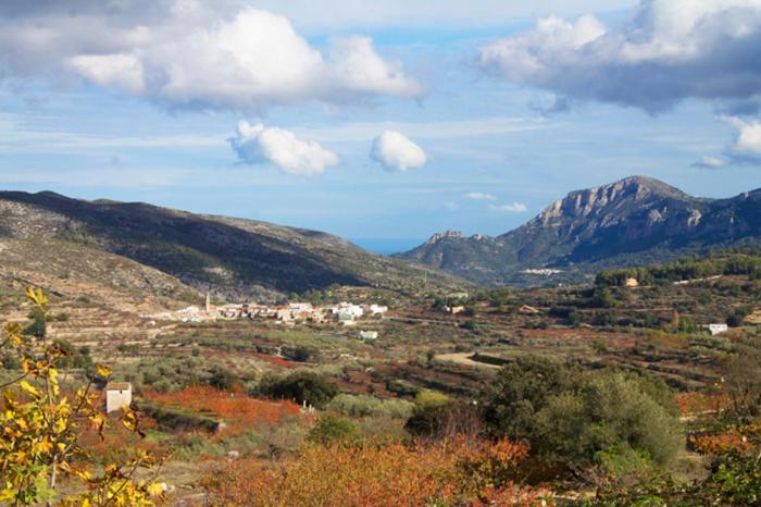 Patró Buhardilla Rustica En La Vall De Gallinera 아파트 호텔 외부 사진